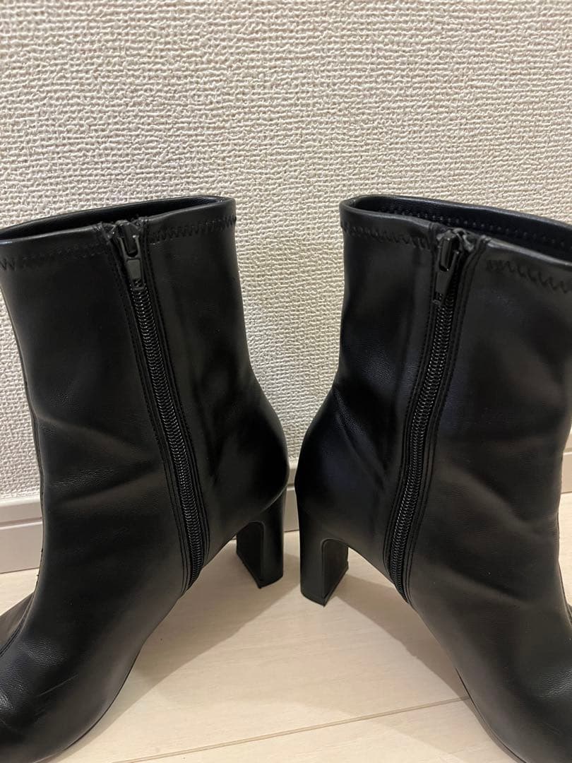 【美品☆今季SNIDEL】ストレッチショートブーツ