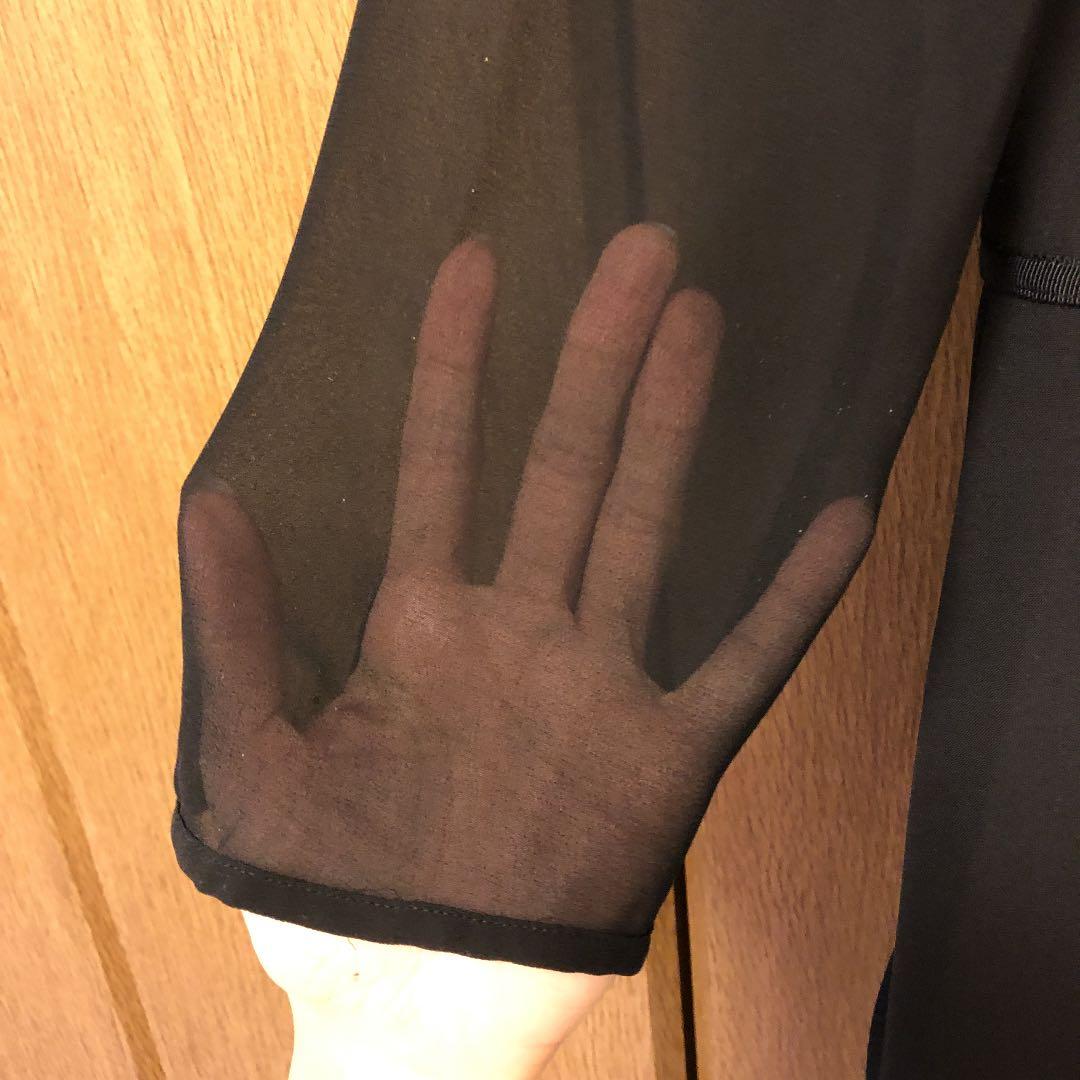 【XS】TED BAKER＊黒リボンワンピ