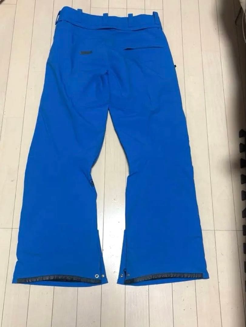 VOLCOM ゴアテックススノーボードパンツ 青色 S