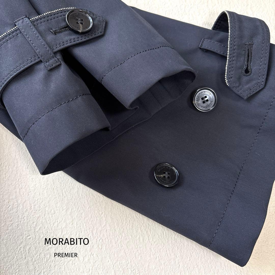 MORABITO モラビト《PREMIER》ショートトレンチ・デザインコート