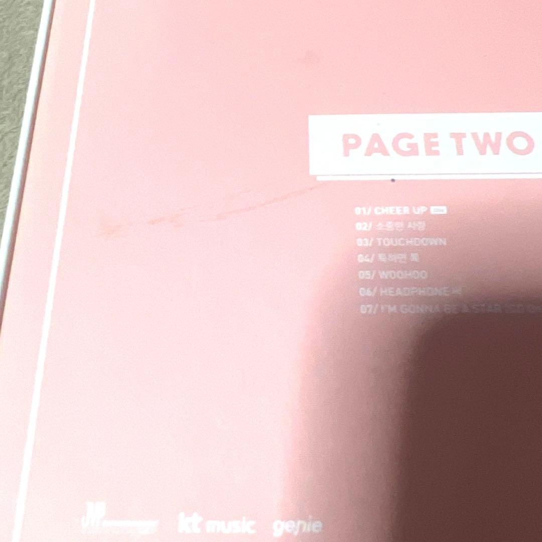 TWICE サイン入りアルバム ツウィ