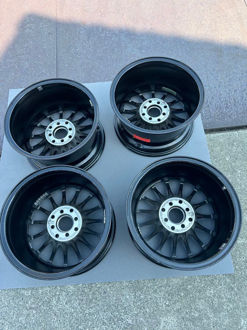 y*a様 XXR 15インチ ブラック スポークホイール 4本セット