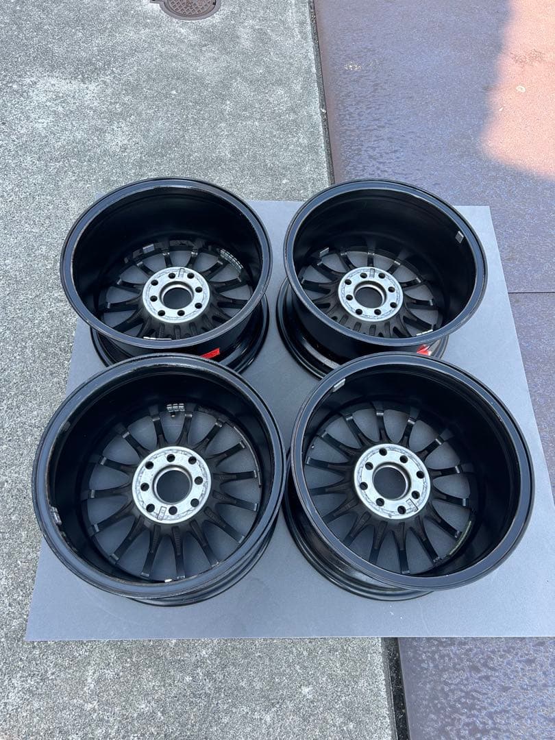 y*a様 XXR 15インチ ブラック スポークホイール 4本セット
