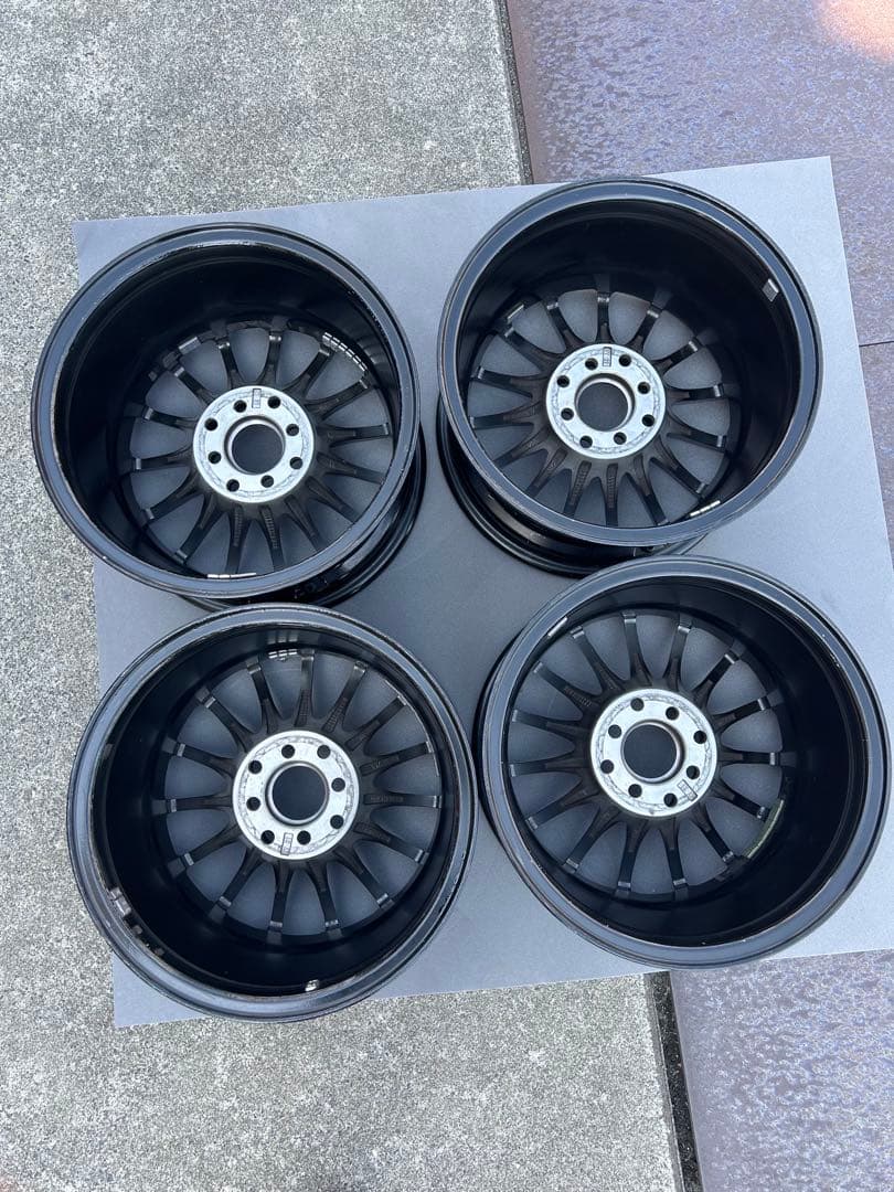 y*a様 XXR 15インチ ブラック スポークホイール 4本セット