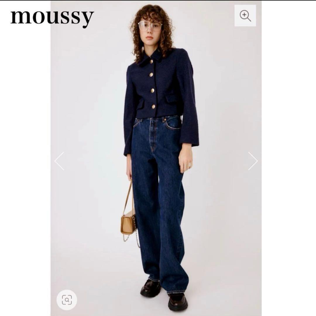 パンツ MOUSSY HW 90S STRAIGHT 23