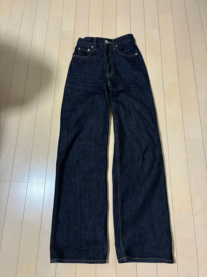 パンツ MOUSSY HW 90S STRAIGHT 23