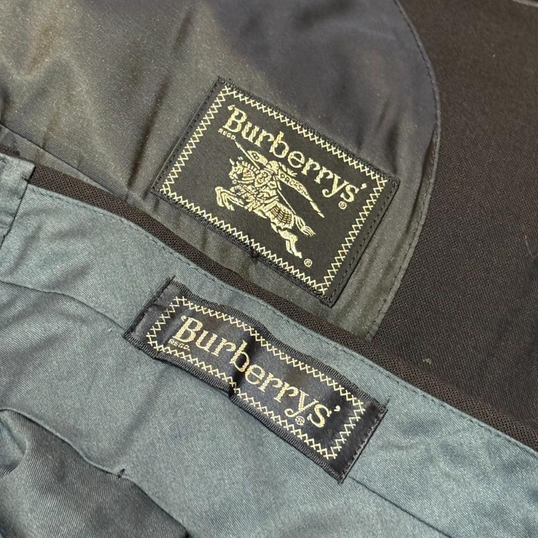 Burberrys バーバリー セットアップシングルウールスーツ BE4ネイビー