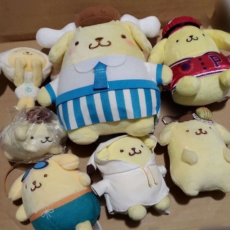 ポムポムプリン　ぬいぐるみ　セット　まとめ売り