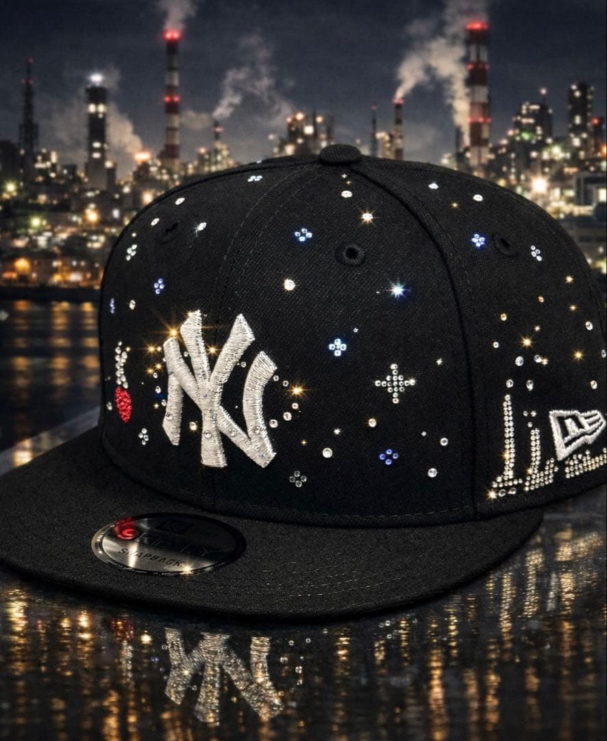 New Era ジュエルキャップ スワロフスキー ヤンキース　ワイザー