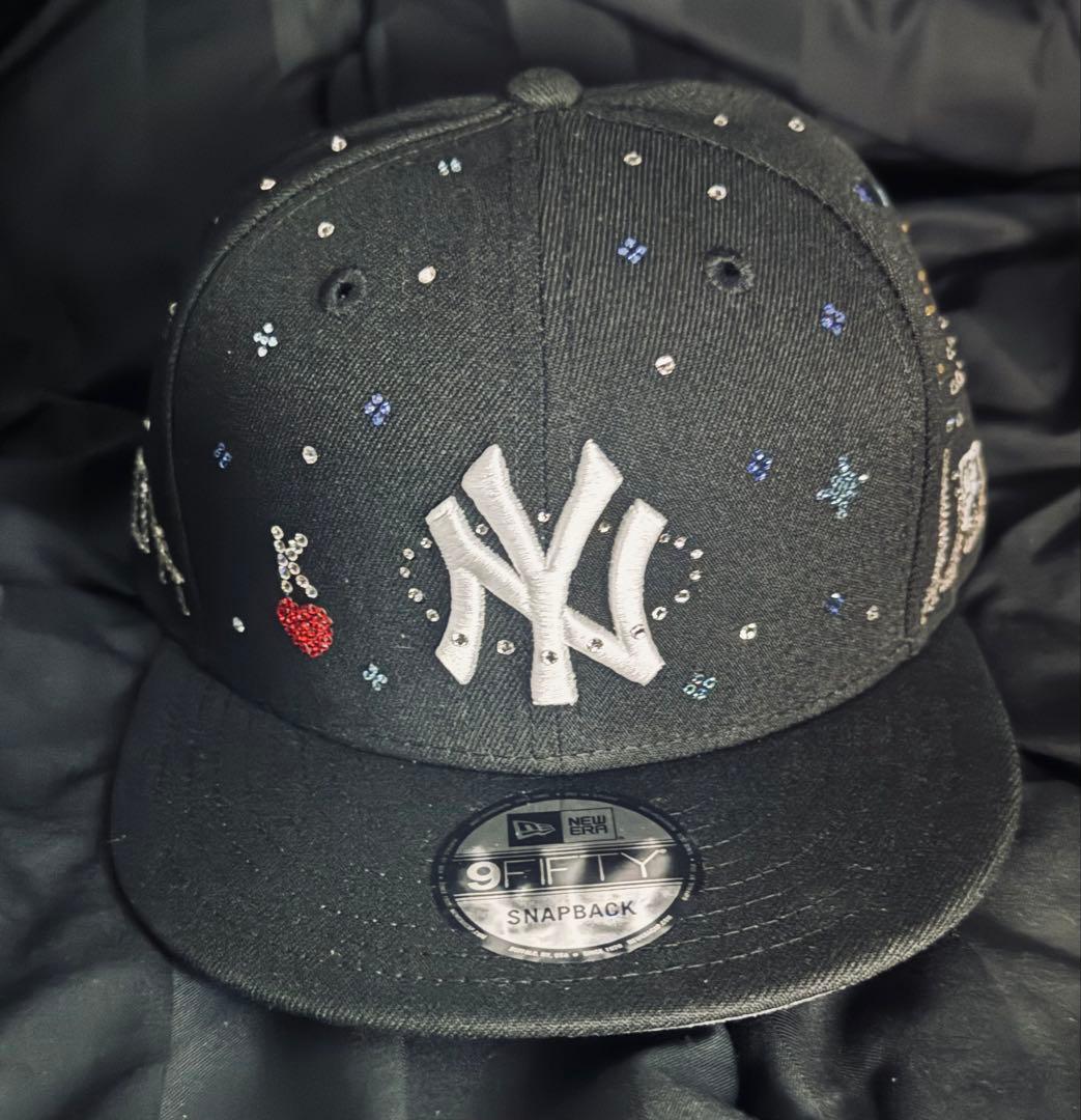 New Era ジュエルキャップ スワロフスキー ヤンキース　ワイザー
