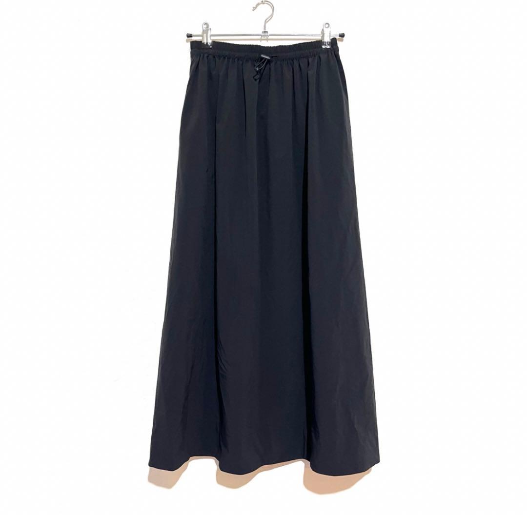 CELERI 2023SS GATHERED スカート 黒　美品