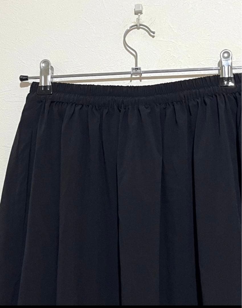 CELERI 2023SS GATHERED スカート 黒　美品