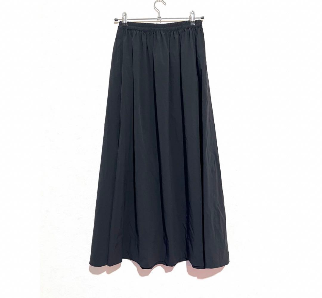 CELERI 2023SS GATHERED スカート 黒　美品