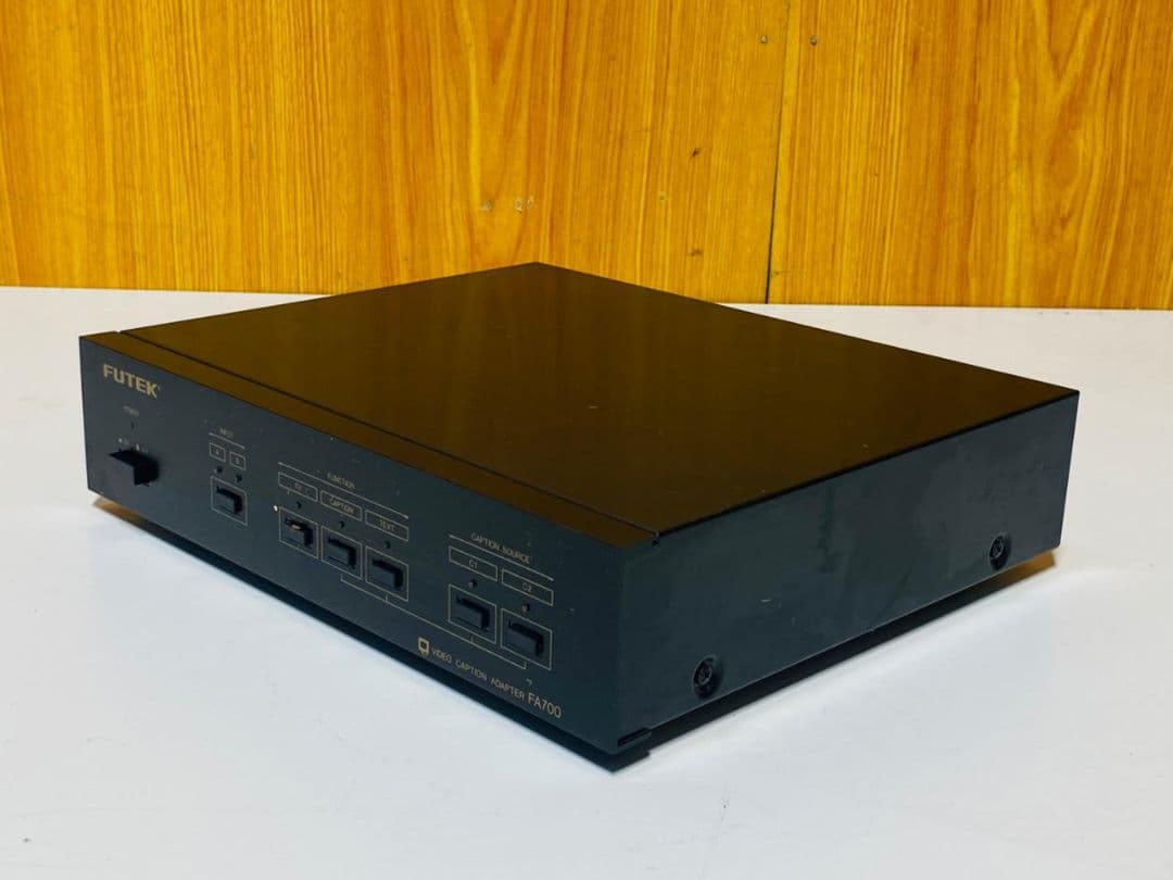 FUTEK FA700 ビデオキャプションアダプター ブラック