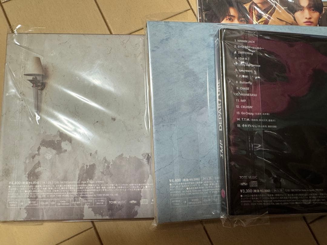 IMP. DEPARTURE アルバム CD Blu-ray 全形態セット