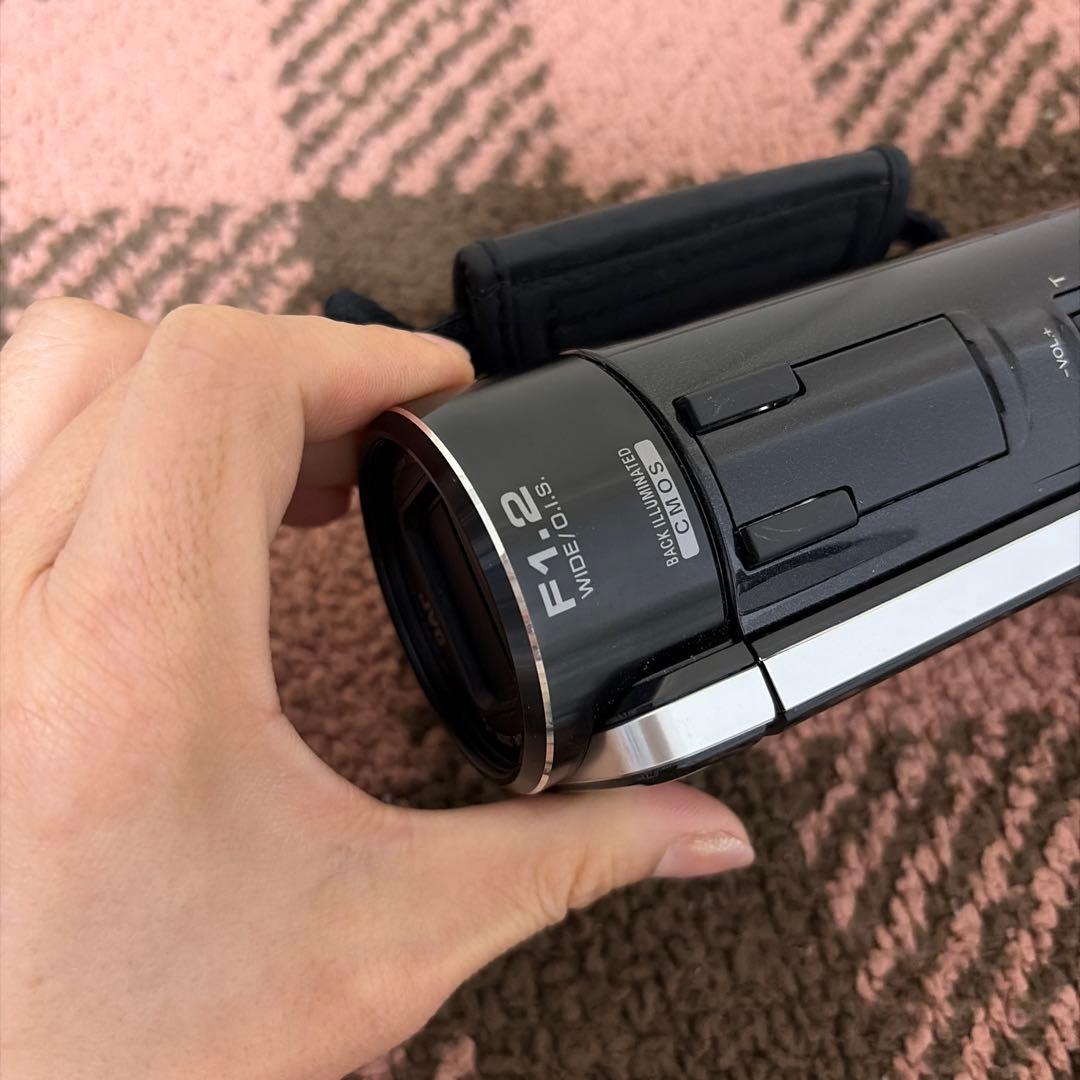 JVC everio gz-g5-b フルHDビデオカメラ Ｆ1.2