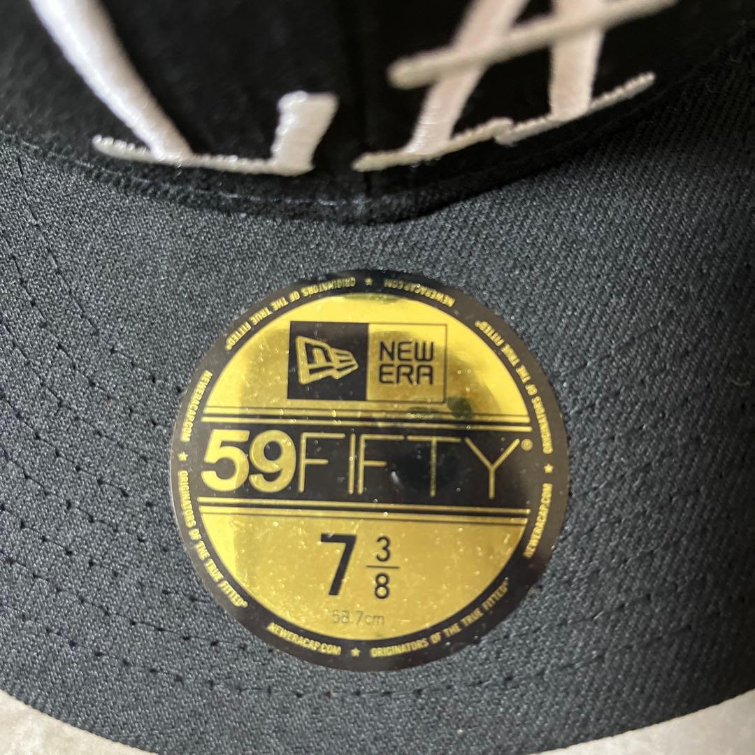 STUSSY New Era 59FIFTY LAキャップ 7 3/8
