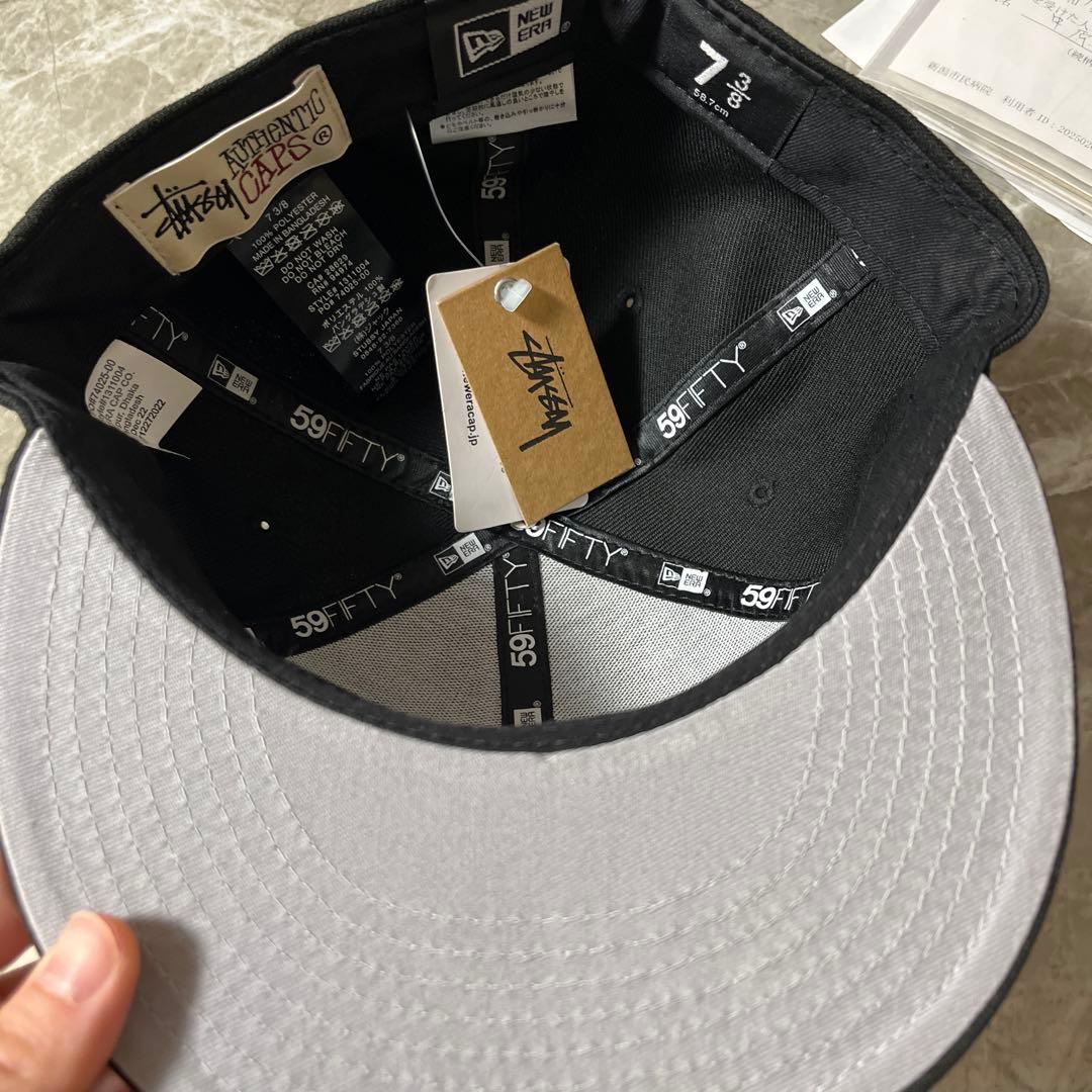 STUSSY New Era 59FIFTY LAキャップ 7 3/8