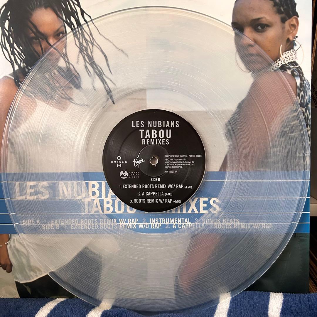 【USED】Les Nubians TABOU REMIXレコード　クリア盤