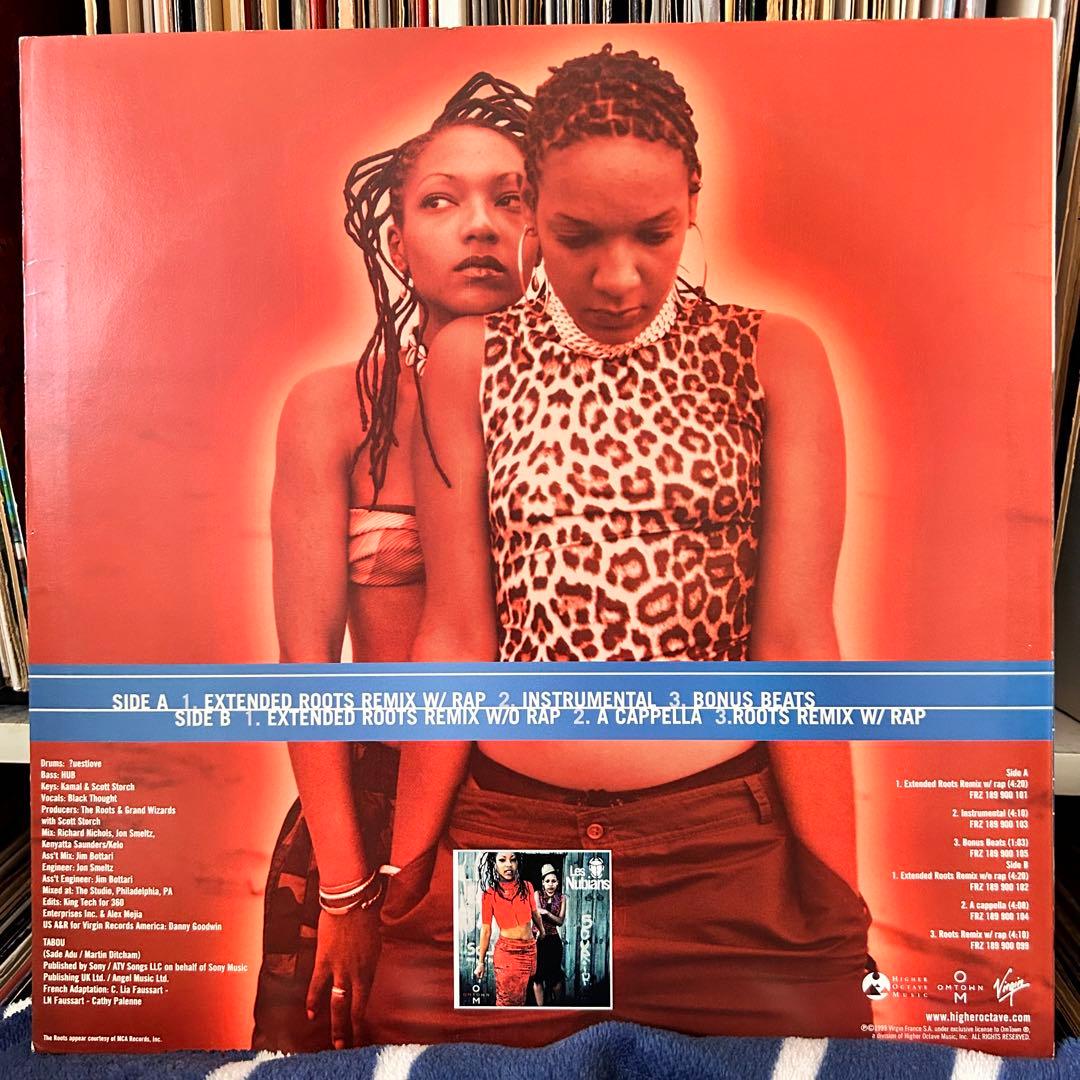 【USED】Les Nubians TABOU REMIXレコード　クリア盤