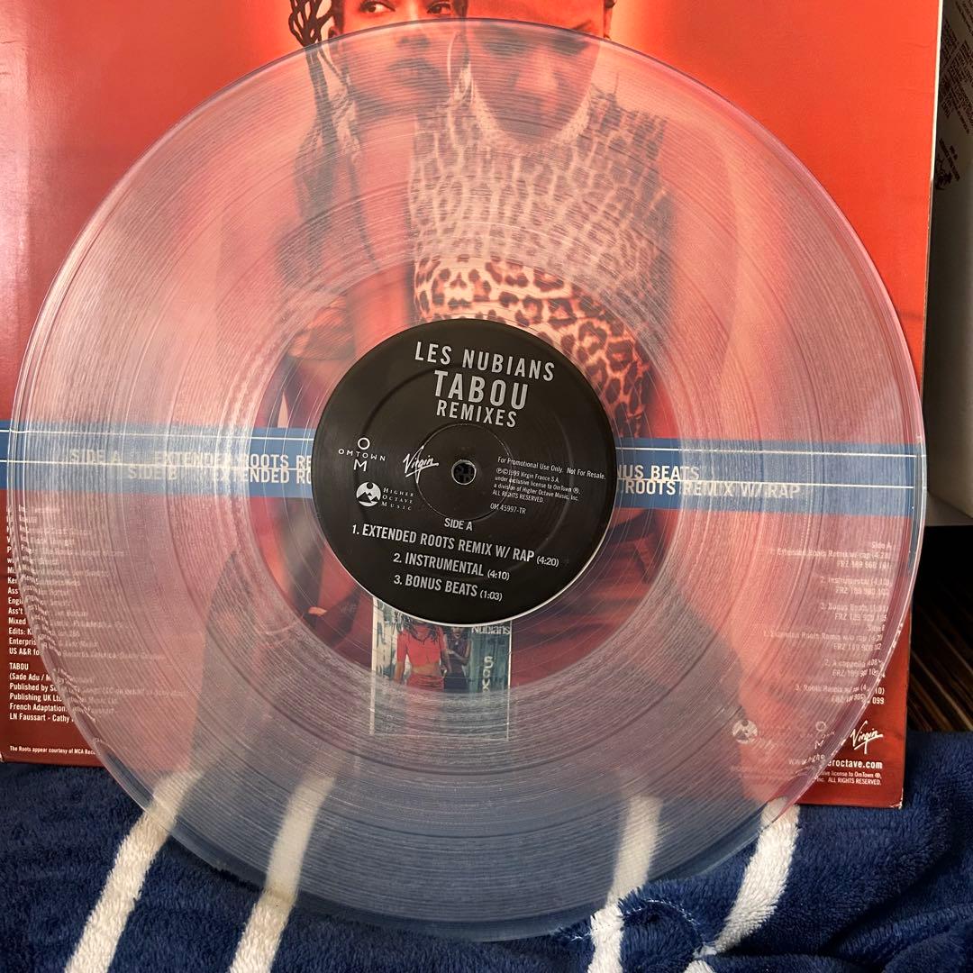 【USED】Les Nubians TABOU REMIXレコード　クリア盤