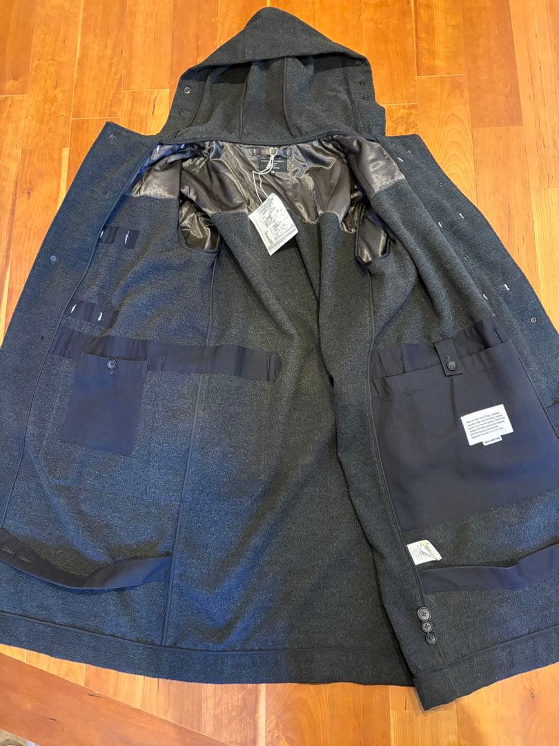 Engineered Garments ダッフルコート XS グレー