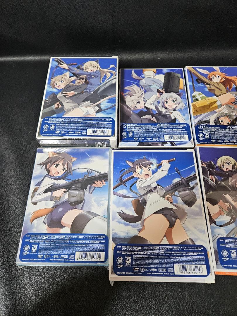 21　ストライクウィッチーズ 初回限定版 DVD 6巻セット　未開封
