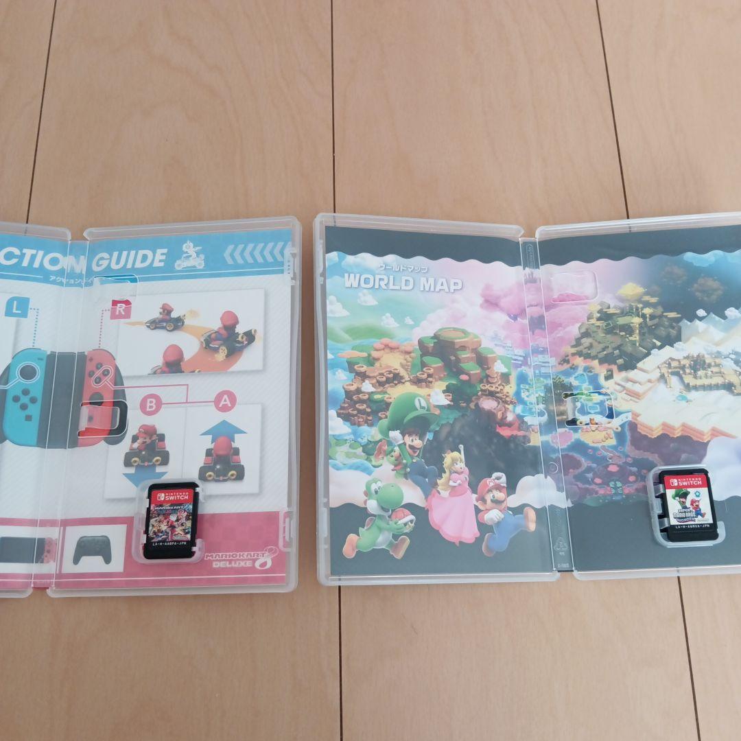 Switch スーパーマリオカートデラックス8とマリオブラザーズワンダー