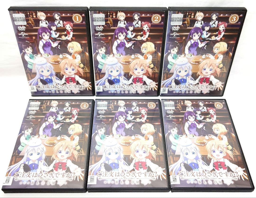 ご注文はうさぎですか?【1期+2期+3期+劇場版/OVA】DVD 全20巻セット