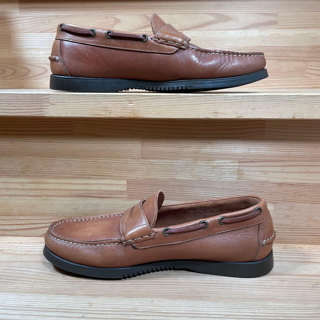 【美品】パラブーツ　ビームス　ローファー　デッキシューズ　ブラウン　UK7