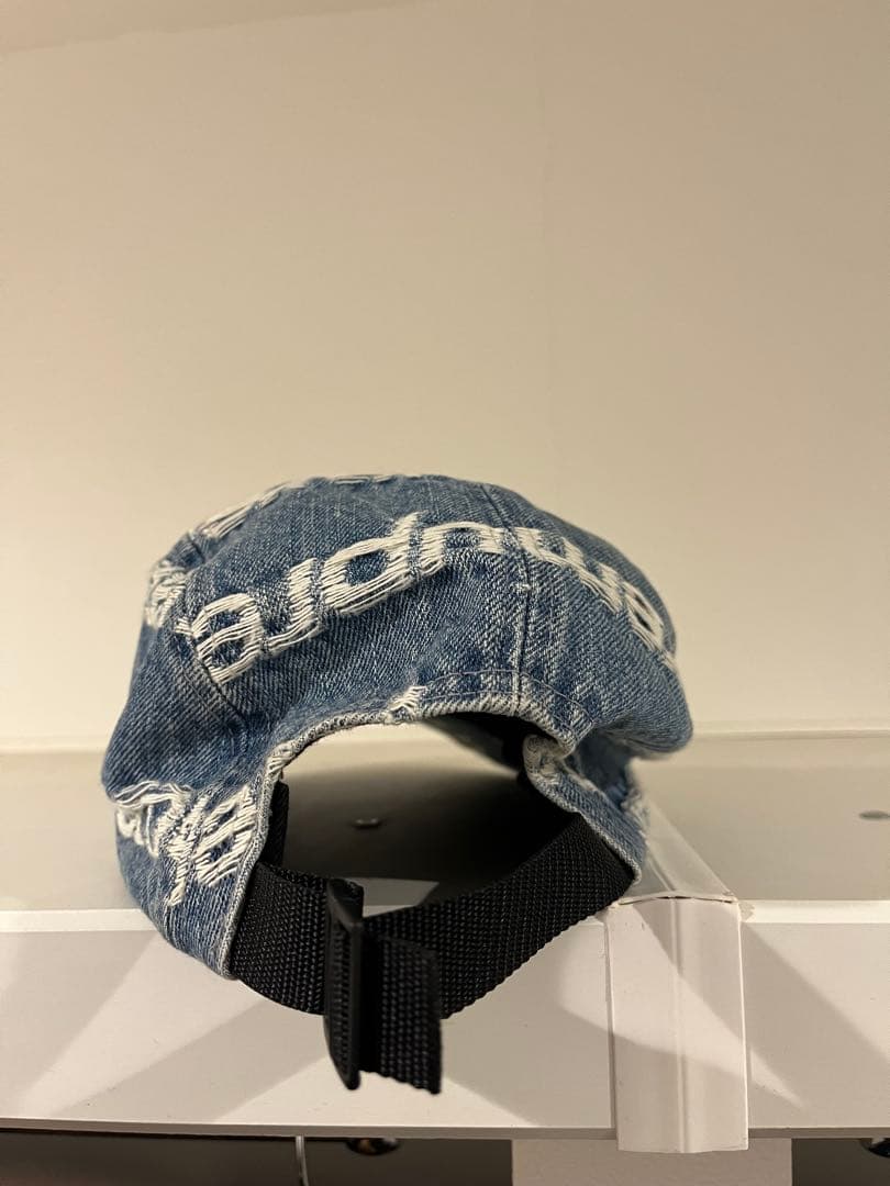 Supreme デニムロゴキャップ