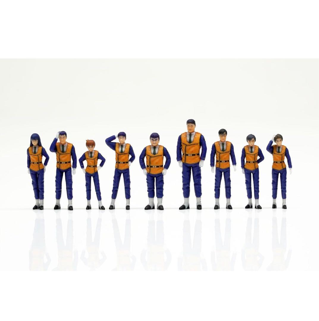 機動警察パトレイバー×figreal 1/60特車二課9体セット)