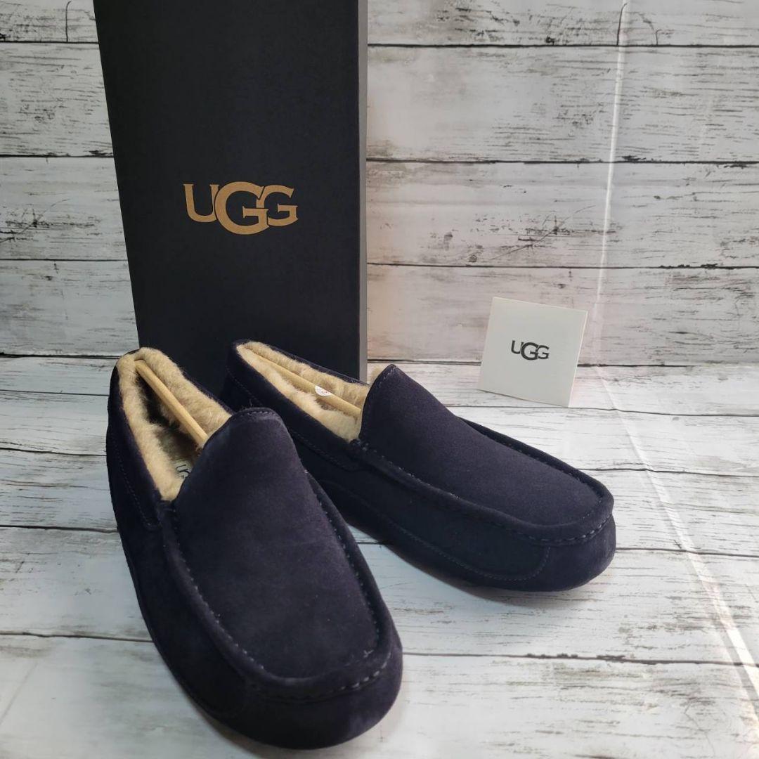 UGG ASCOT モカシン TRUE NAVY 27cm
