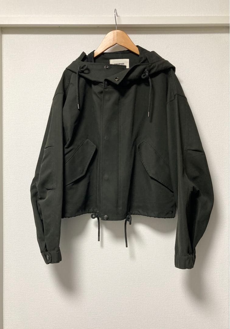 MACPHEE コットンダブルクロスフーデッドブルゾン