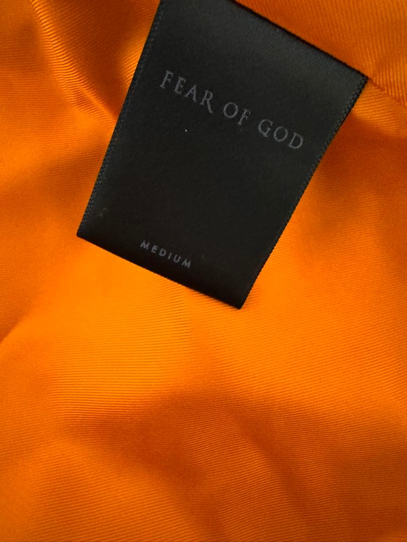 FEAR OF GOD PURPOSE TOUR MA-1ジャケット M