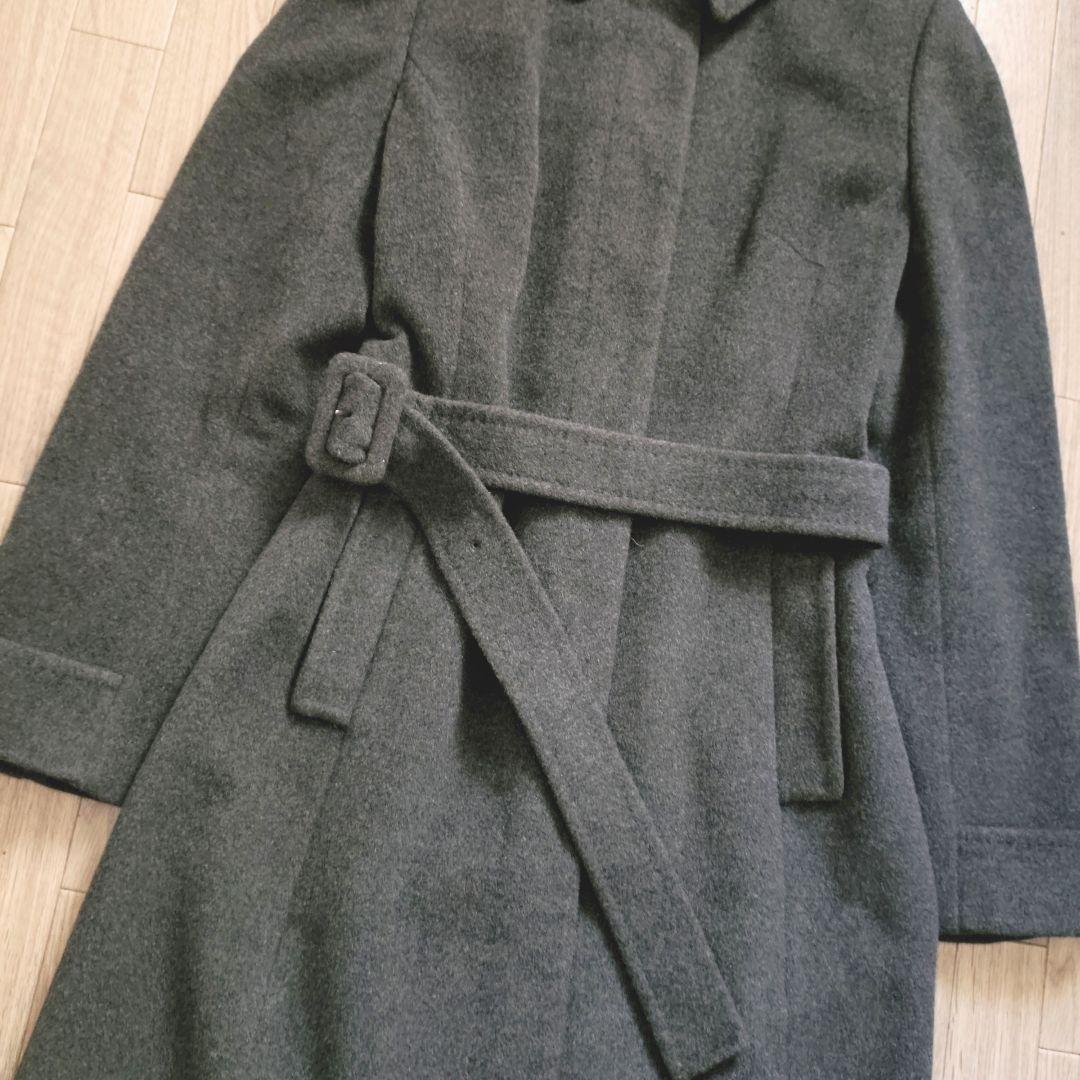 美品 Paul Smith アンゴラ ロングコート チェスター トレンチ