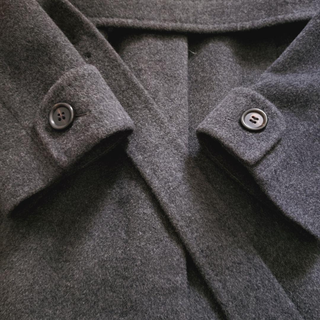 美品 Paul Smith アンゴラ ロングコート チェスター トレンチ