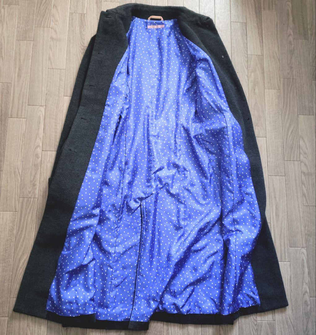 美品 Paul Smith アンゴラ ロングコート チェスター トレンチ