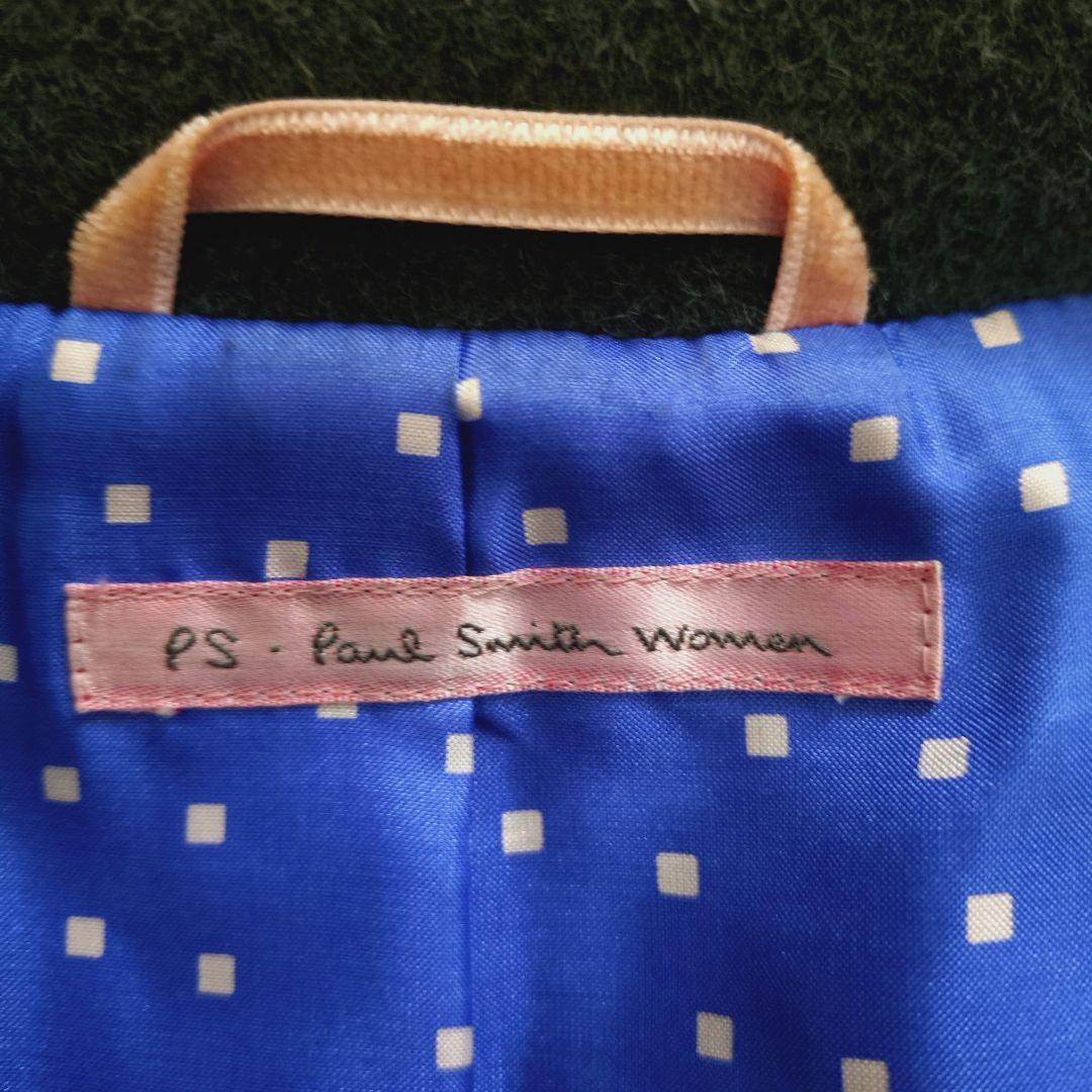美品 Paul Smith アンゴラ ロングコート チェスター トレンチ
