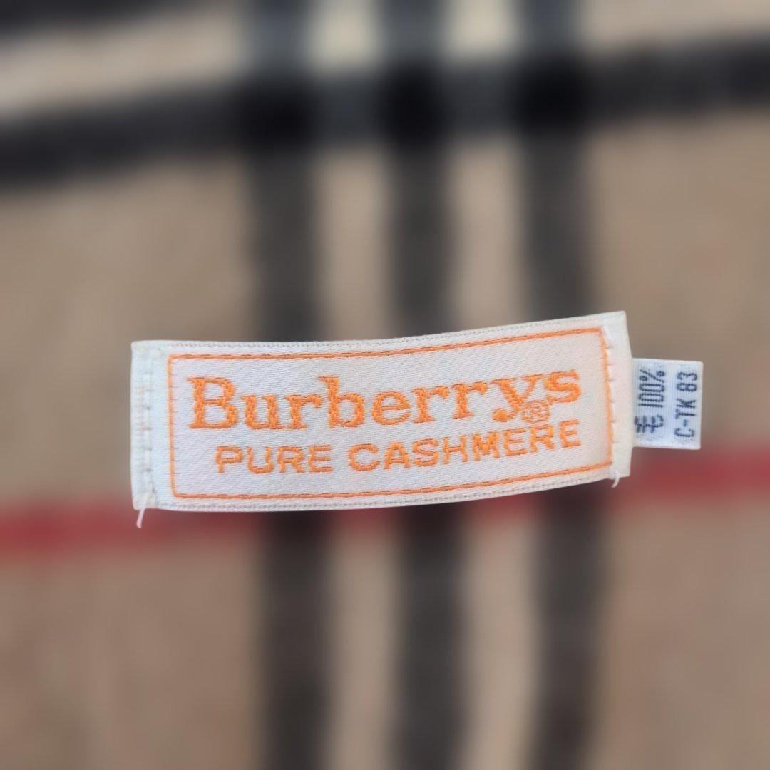 美品　BURBERRY ノバチェック カシミヤ100% マフラー ベージュ