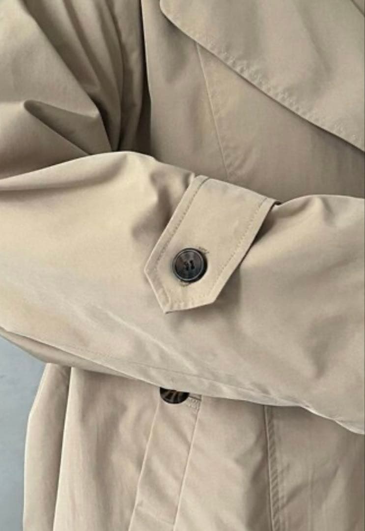 prose verse バックギャザーミドル丈Aライントレンチコート