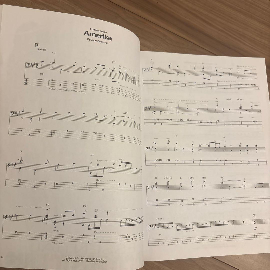 The Essential Jaco Pastorius ベース譜 TAB付