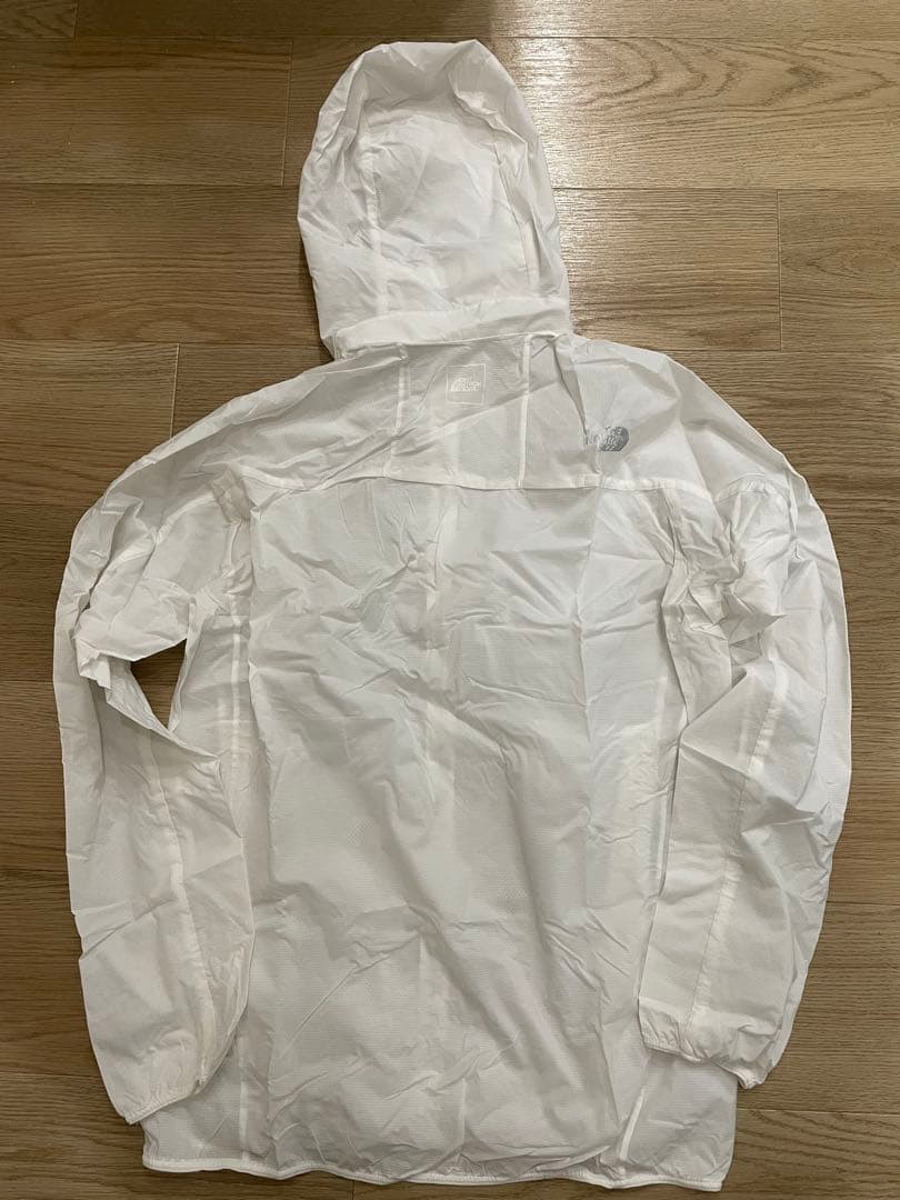 THE NORTH FACE フード付きウィンドブレーカー L ホワイト
