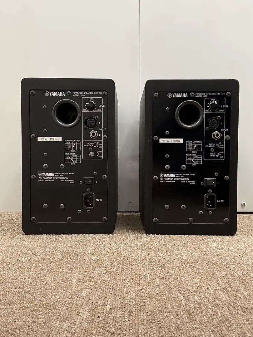 Yamaha HS5 パワードスタジオモニター 2個セット