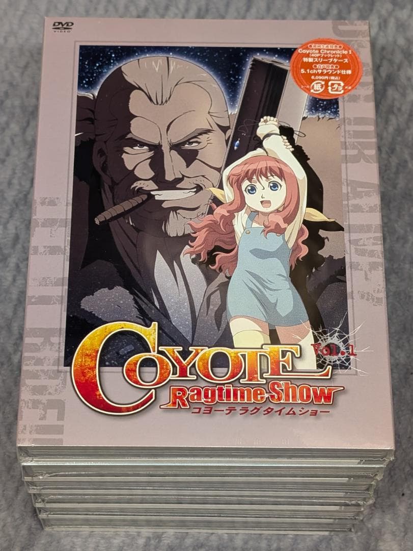 新品 コヨーテ ラグタイムショー DVD 初回全6巻