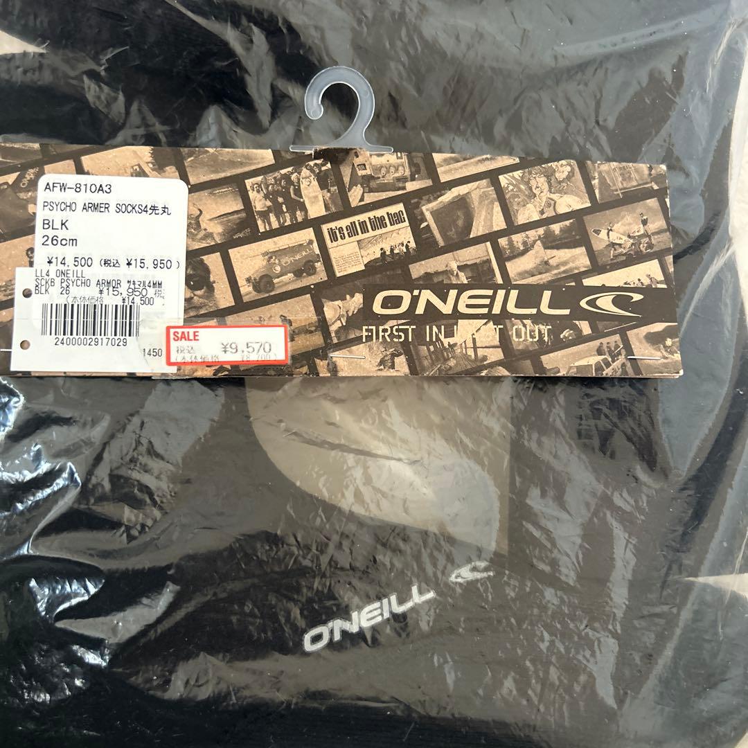 O'Neill サーフブーツ　ウェットブーツ黒 ２回使用