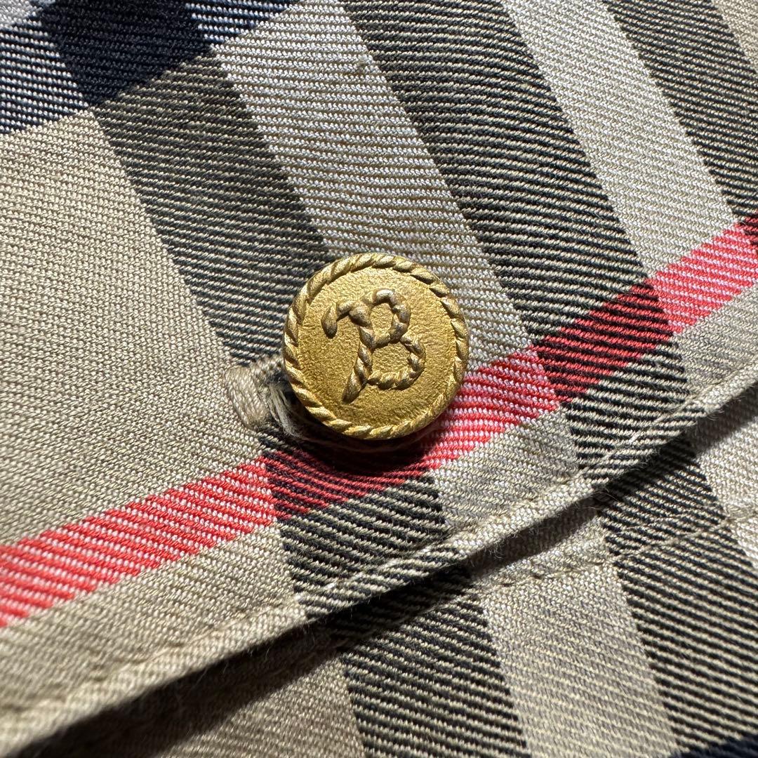80s〜90s OLD Burberry バーバリー ノバチェック ポロシャツ