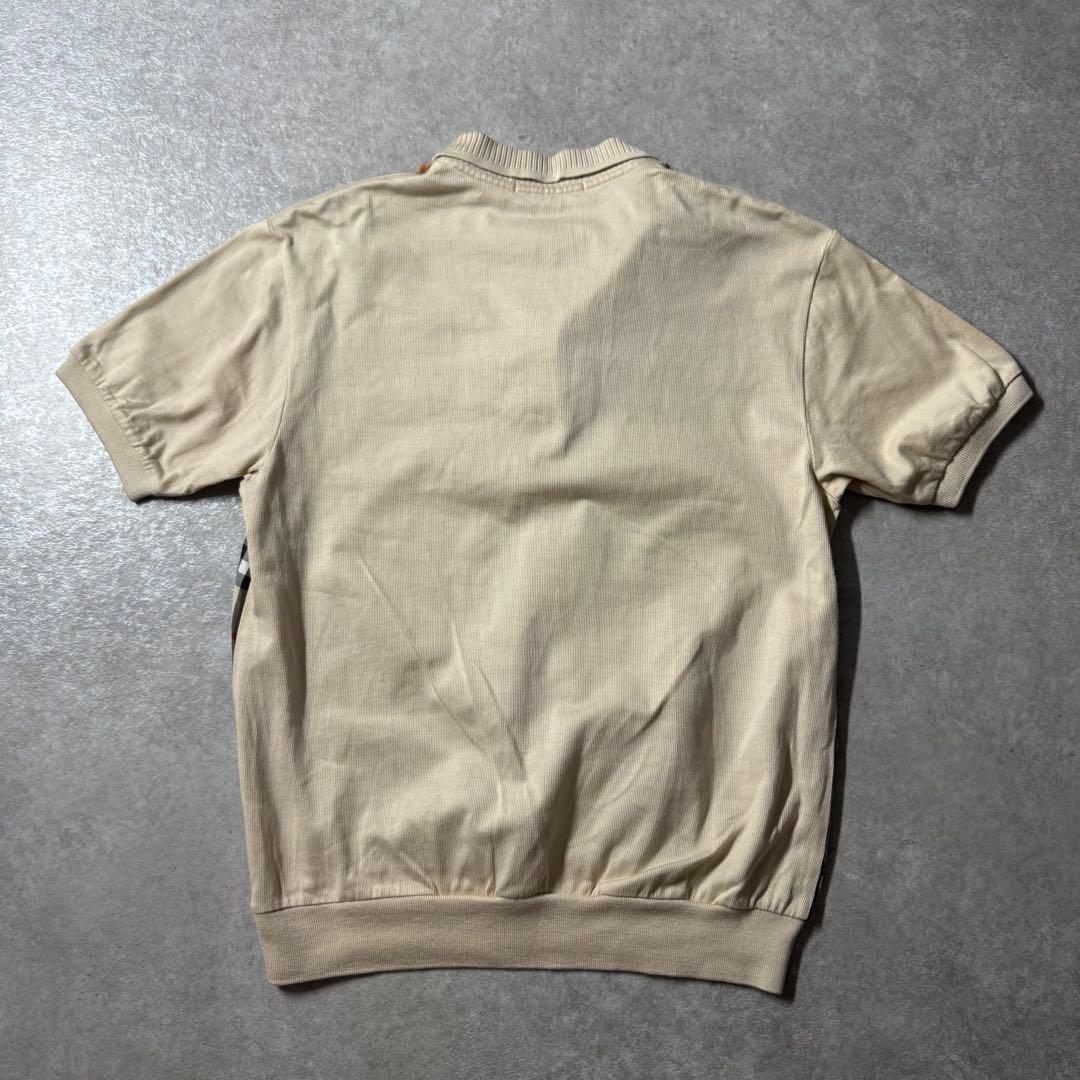 80s〜90s OLD Burberry バーバリー ノバチェック ポロシャツ