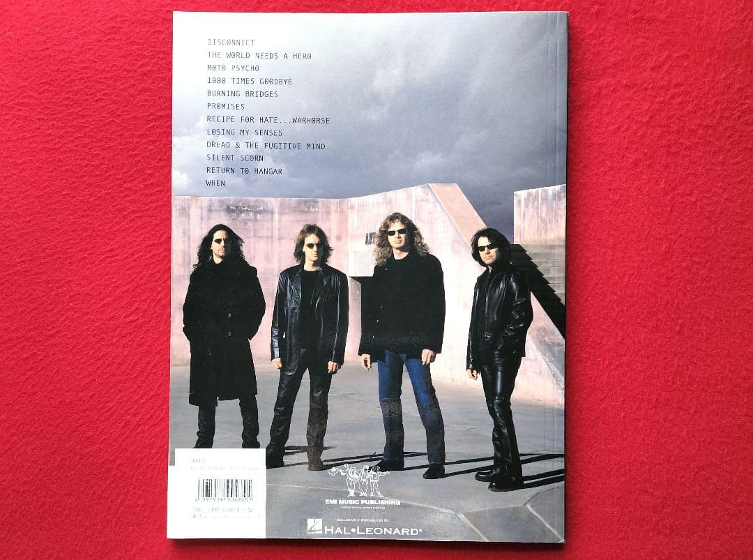 Megadeth The World Needs a Hero 楽譜 英語版