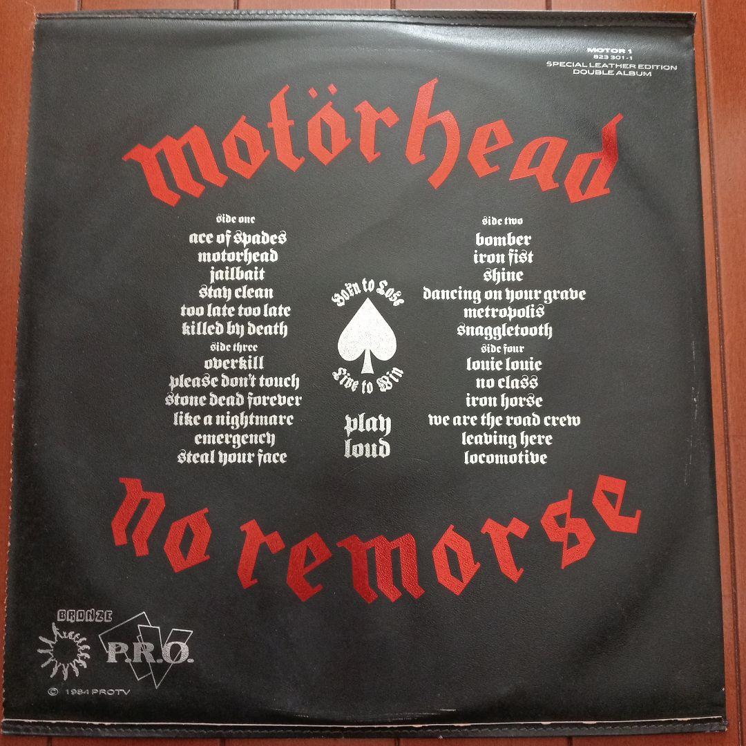 【Leather Sleeve】 Motörhead / No Remorse
